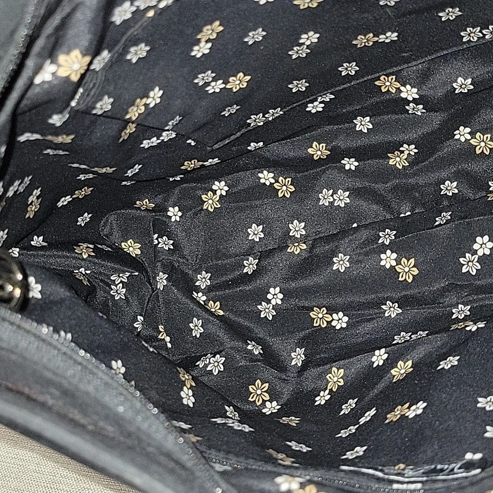 Vera Bradley Black Quilted Women's Bag